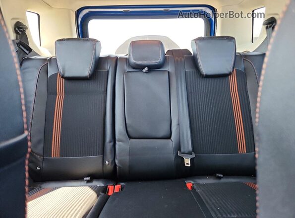 MAJ6P1CLXJC159504 2018 FORD ECOSPORT Синий Вид задних сидений