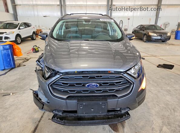 MAJ6P1CLXJC163262 2018 FORD ECOSPORT Gray Widok z przodu