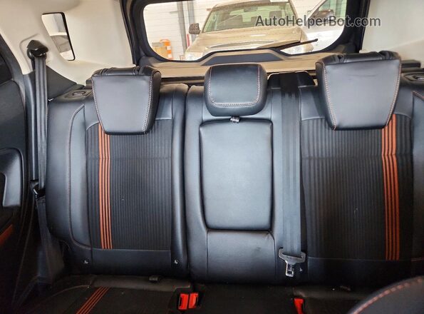 MAJ6P1CLXJC163262 2018 FORD ECOSPORT Gray Widok tylnych siedzeń