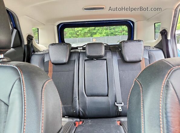MAJ6P1CLXJC182412 2018 FORD ECOSPORT Blue Vista de los asientos traseros