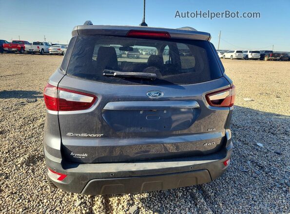 MAJ6P1CLXJC183110 2018 FORD ECOSPORT Gray უკანა ხედი