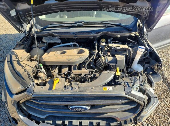 MAJ6P1CLXJC183110 2018 FORD ECOSPORT Gray უკანა სალონის ხედი