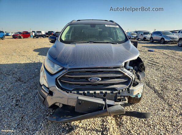MAJ6P1CLXJC183110 2018 FORD ECOSPORT Gray წინა ხედი