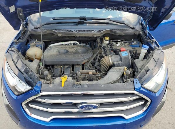 MAJ6P1SL0JC175728 2018 FORD ECOSPORT Blue Շարժիչի բաժամունքի տեսք