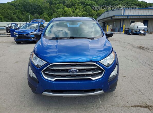 MAJ6P1SL0JC175728 2018 FORD ECOSPORT Blue Դիմացի տեսք