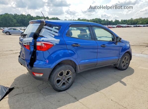 MAJ6P1SL0JC175728 2018 FORD ECOSPORT Blue Հետևի աջ