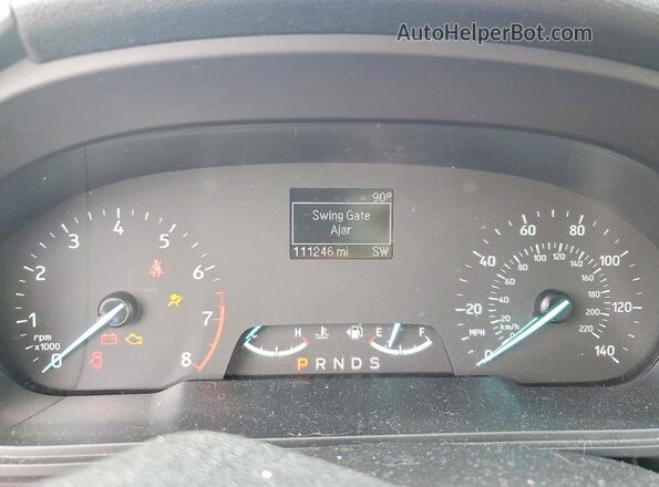 MAJ6P1SL0JC175728 2018 FORD ECOSPORT Blue Սարքավորումների վահանակի տեսք
