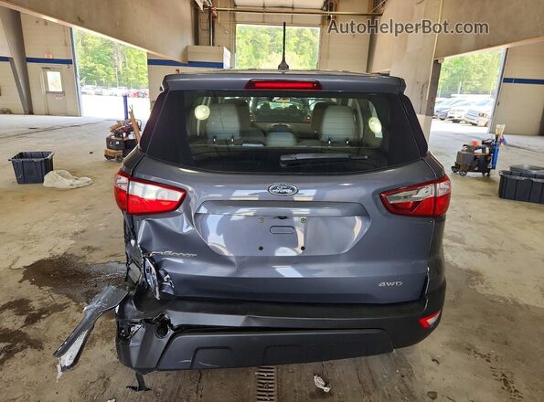 MAJ6P1SL0JC222837 2018 FORD ECOSPORT Gray Widok z tyłu