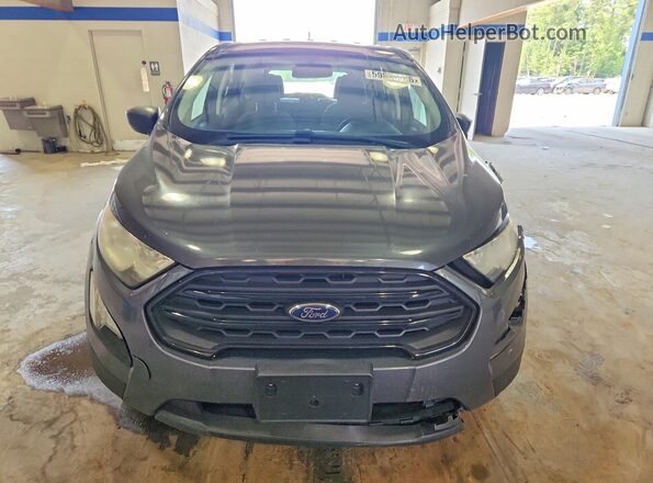 MAJ6P1SL0JC222837 2018 FORD ECOSPORT Gray Widok z przodu