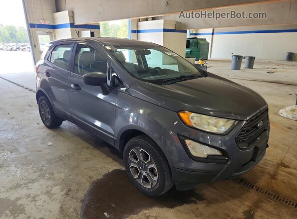 MAJ6P1SL0JC222837 2018 FORD ECOSPORT Gray Przód prawy