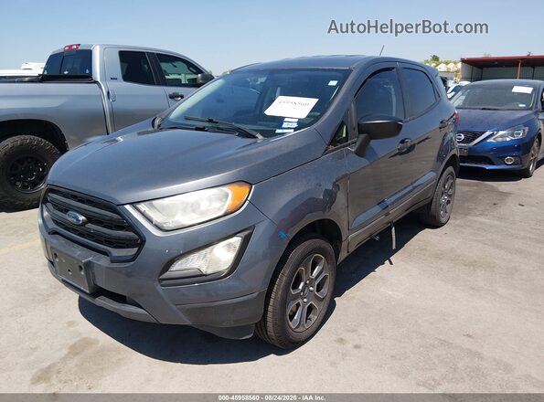 MAJ6P1SL0JC228718 2018 FORD ECOSPORT Gray Przód lewy