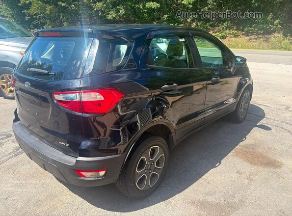 MAJ6P1SL1JC217467 2018 FORD ECOSPORT Black Delantero derecho