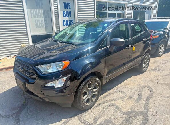 MAJ6P1SL1JC217467 2018 FORD ECOSPORT Black Trasero izquierdo