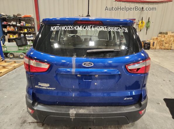 MAJ6P1SL3JC244248 2018 FORD ECOSPORT Blue Widok wnętrza 360 stopni