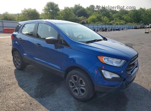 MAJ6P1SL6JC175782 2018 FORD ECOSPORT Blue Przód prawy