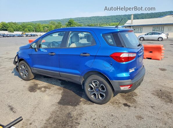 MAJ6P1SL6JC175782 2018 FORD ECOSPORT Blue Tył lewy