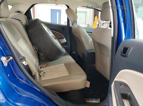 MAJ6P1SL9JC227728 2018 FORD ECOSPORT Blue Rear interior view