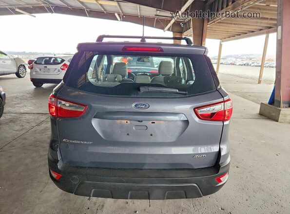 MAJ6P1SLXJC191029 2018 FORD ECOSPORT Gray Հետևի տեսք
