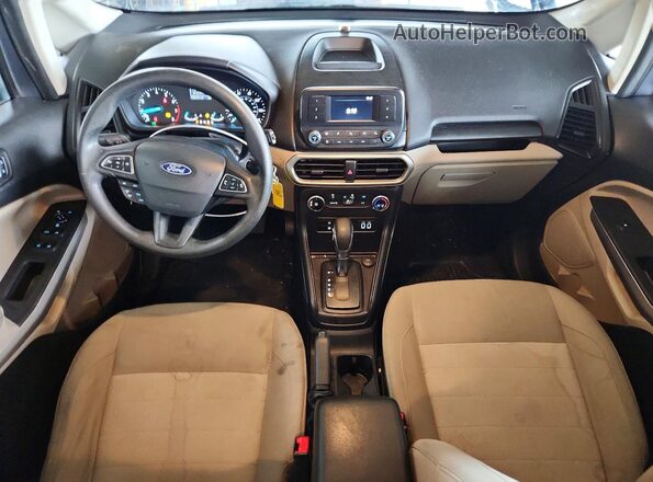 MAJ6P1SLXJC191029 2018 FORD ECOSPORT Gray Առջևի վահանակի տեսք