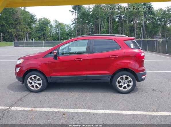 MAJ6P1UL0JC196057 2018 FORD ECOSPORT Red 360 interior view