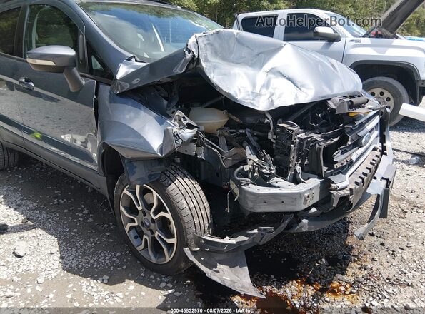 MAJ6P1UL0JC224357 2018 FORD ECOSPORT Gray Front view