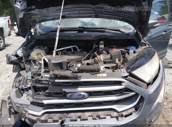 MAJ6P1UL0JC224357 2018 FORD ECOSPORT Gray Rear view