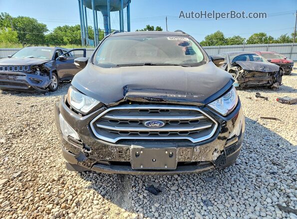 MAJ6P1UL1JC171099 2018 FORD ECOSPORT Черный Вид спереди