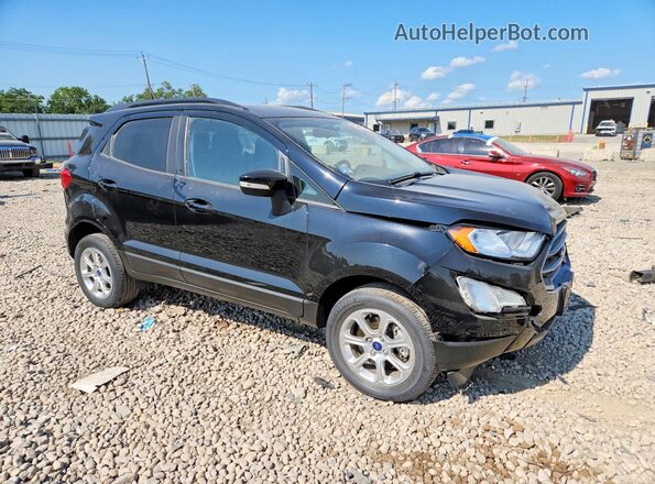 MAJ6P1UL1JC171099 2018 FORD ECOSPORT Черный Передняя правая четверть