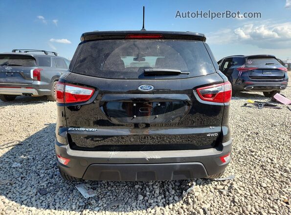 MAJ6P1UL1JC171099 2018 FORD ECOSPORT Черный Вид сзади