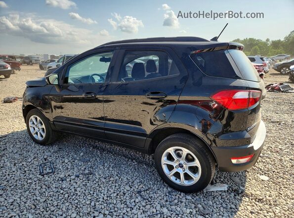 MAJ6P1UL1JC171099 2018 FORD ECOSPORT Черный Задняя левая четверть