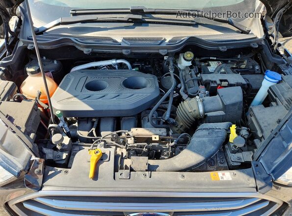 MAJ6P1UL1JC171099 2018 FORD ECOSPORT Черный Вид подкапотного пространства