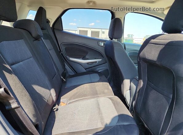 MAJ6P1UL1JC171099 2018 FORD ECOSPORT Черный Вид задней части салона