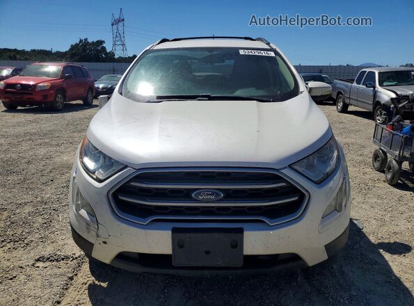 MAJ6P1UL1JC181552 2018 FORD ECOSPORT White Դիմացի տեսք