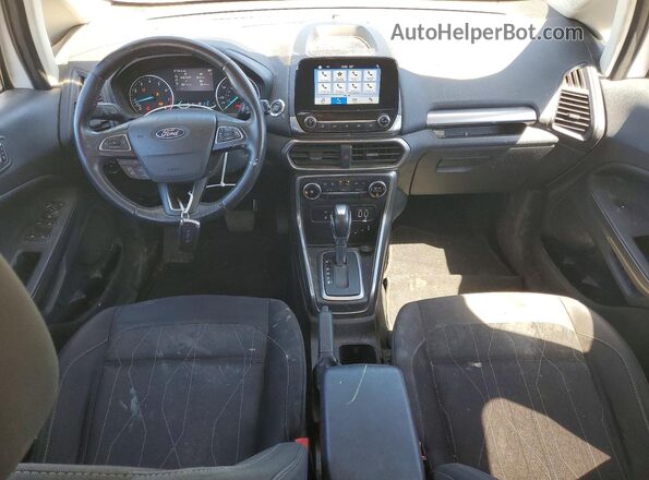 MAJ6P1UL1JC181552 2018 FORD ECOSPORT White Առջևի վահանակի տեսք