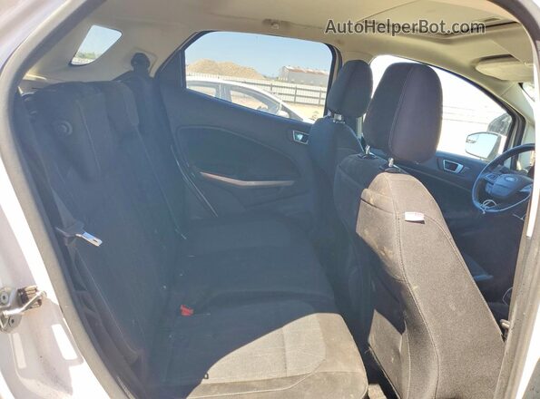MAJ6P1UL1JC181552 2018 FORD ECOSPORT White Հետևի նստատեղերի տեսք