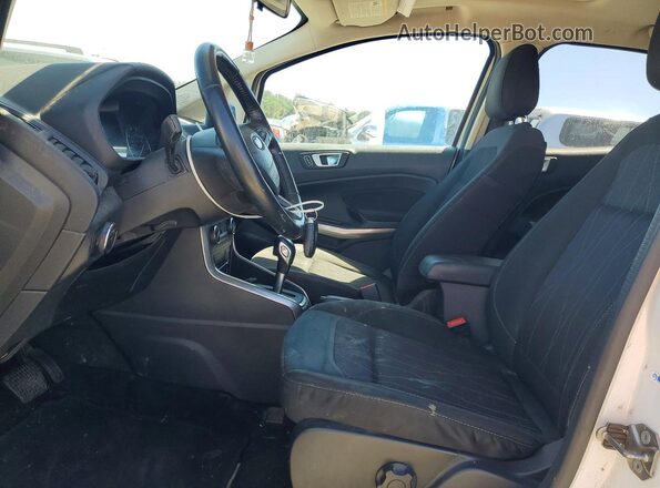 MAJ6P1UL1JC181552 2018 FORD ECOSPORT White Սալոնի դիմացի տեսք