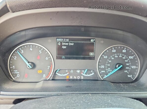 MAJ6P1UL2JC198389 2018 FORD ECOSPORT Red ხელსაწყოთა პანელის ხედი