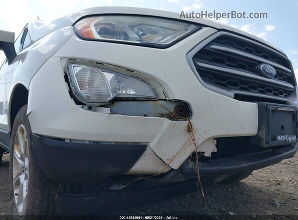 MAJ6P1UL3JC197994 2018 FORD ECOSPORT Белый Вид спереди