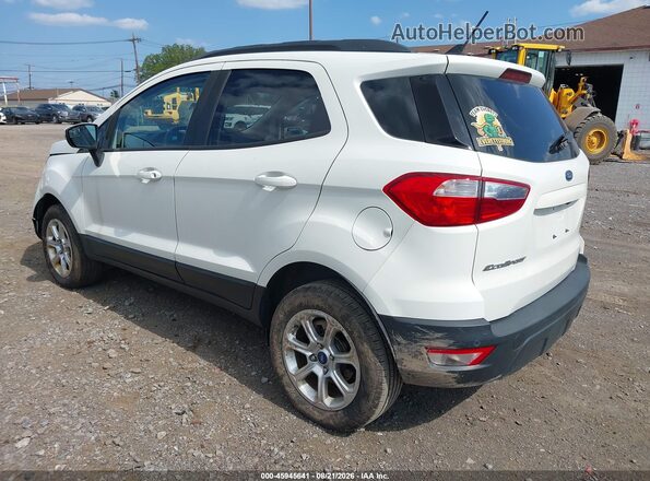 MAJ6P1UL3JC197994 2018 FORD ECOSPORT Белый Задняя левая четверть
