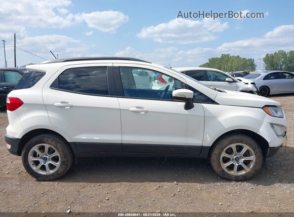 MAJ6P1UL3JC197994 2018 FORD ECOSPORT Белый Вид задней части салона