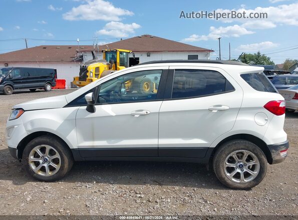 MAJ6P1UL3JC197994 2018 FORD ECOSPORT Белый Панорамный вид салона 360°