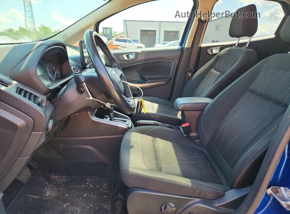 MAJ6P1UL3JC228578 2018 FORD ECOSPORT Blue Vista de los asientos traseros