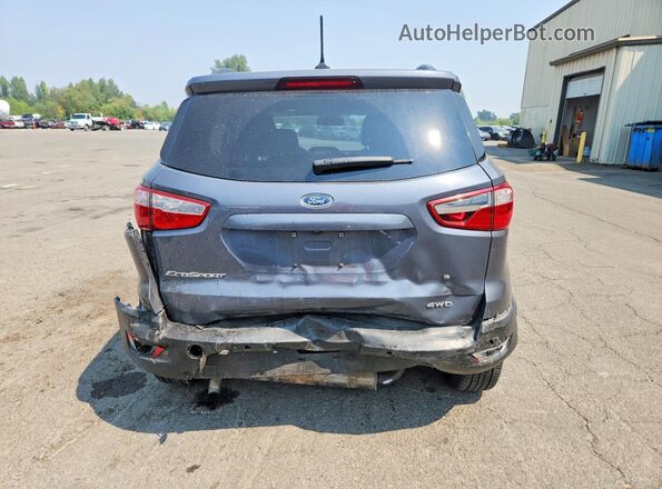 MAJ6P1UL4JC188995 2018 FORD ECOSPORT Серый Вид сзади