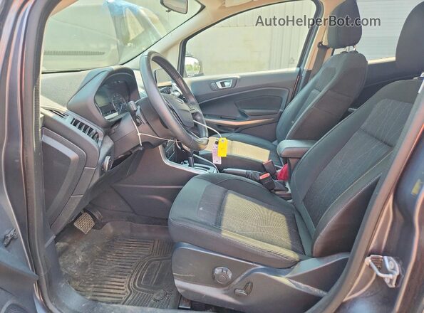 MAJ6P1UL4JC188995 2018 FORD ECOSPORT Серый Вид салона спереди