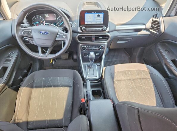 MAJ6P1UL4JC188995 2018 FORD ECOSPORT Серый Вид панели приборов