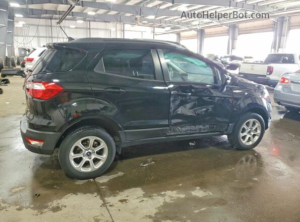 MAJ6P1UL4JC223809 2018 FORD ECOSPORT Черный Задняя правая четверть