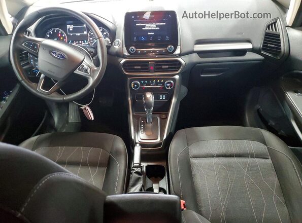 MAJ6P1UL4JC223809 2018 FORD ECOSPORT Черный Вид панели приборов