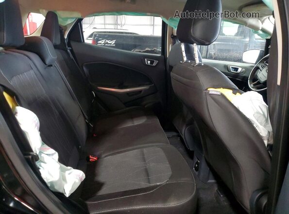 MAJ6P1UL4JC223809 2018 FORD ECOSPORT Черный Вид задних сидений