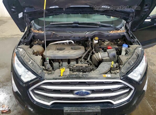 MAJ6P1UL4JC223809 2018 FORD ECOSPORT Черный Вид задней части салона