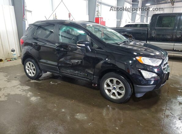 MAJ6P1UL4JC223809 2018 FORD ECOSPORT Черный Передняя правая четверть